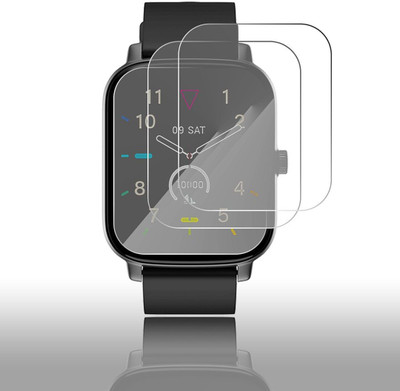 Enlinea Edge To Edge Screen Guard for Noise NoiseFit Buzz(Pack of 3)