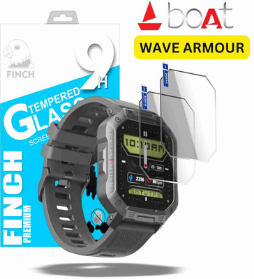 Olonga Edge To Edge Screen Guard for BOAT WAVE ARMOUR SMART WATCH(Pack of 2)