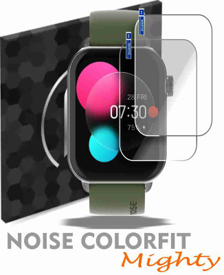 KANCHA Edge To Edge Screen Guard for NOISE COLORFIT MIGHTY SMARTWATCH(Pack of 2)