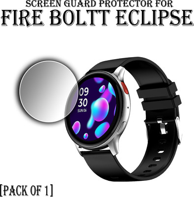 ejzatex Edge To Edge Screen Guard for FIRE BOLTT ECLIPSE SMARTWATCH SCREEN GUARD(Pack of 1)