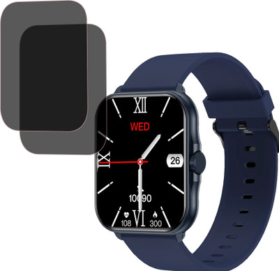 EJZATI Edge To Edge Screen Guard for FIRE BOLTT ETERNO SMARTWATCH(Pack of 2)