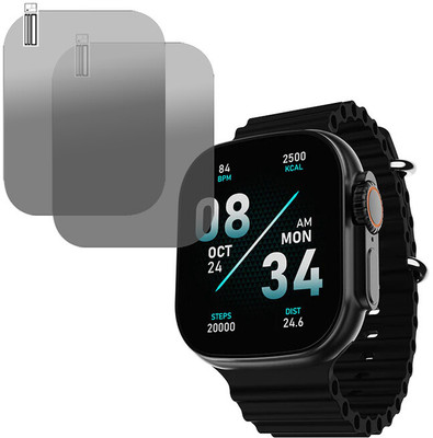 hirdesh Edge To Edge Screen Guard for Boat Wave Glory(Pack of 2)