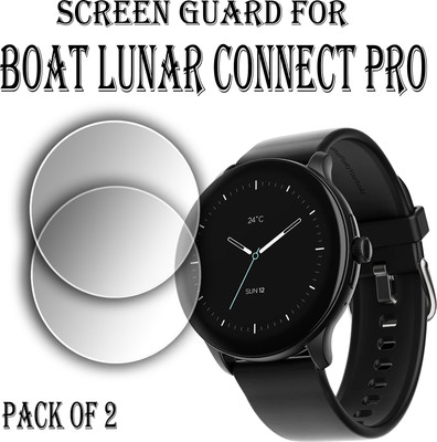 ejzatex Edge To Edge Screen Guard for BOAT LUNAR CONNECT PRO SMARTWATCH(Pack of 2)