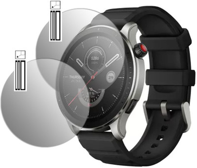 Screen Protector Nano Glass for AMAZFIT GTR 4 SCREEN(Pack of 2)