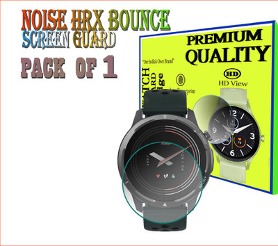 daffin Edge To Edge Screen Guard for Noise HRX Bounce(Pack of 1)