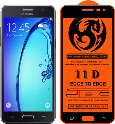 XRENGTH Edge To Edge Tempered Glass for Samsung Galaxy On6(Pack of 1)