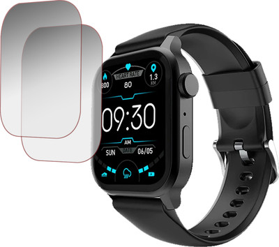 ejzatex Edge To Edge Screen Guard for FIRE BOLTT RISE SMARTWATCH SCREEN GUARD(Pack of 2)