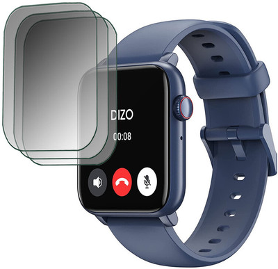 DOUMOF Edge To Edge Screen Guard for DIZO Watch D2 Power SCREEN(Pack of 3)