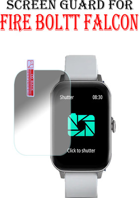 EJZATI Edge To Edge Screen Guard for FIRE BOLTT FALCON SMARTWATCH(Pack of 1)