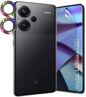 A3sprime Edge To Edge Screen Guard for REDMI Note 13 Pro Plus 5G, with Edge to Edge Full Coverage 9H Surface Hardness Tempered Glass with Ring Guard Camera Lens Protector(Pack of 2)