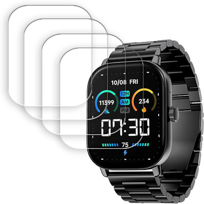SOMTONE Edge To Edge Screen Guard for boAt Wave Spectra 2.04 inch SMARTWATCH SCREEN GUARD(Pack of 4)