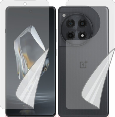 ZINGTEL Edge To Edge Screen Guard for Oneplus 12R (Edge To Edge TPU Full Coverage)(Pack of 1)
