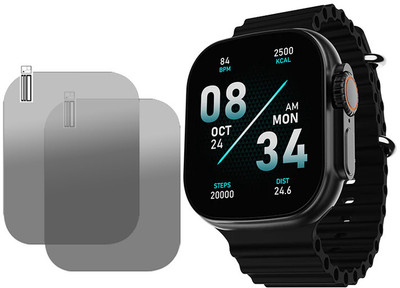 hirdesh Edge To Edge Screen Guard for Boat Wave Glory(Pack of 2)