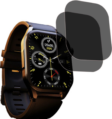 EJZATI Edge To Edge Screen Guard for FIRE BOLTT EMPEROR SMARTWATCH SCREEN GUARD(Pack of 2)