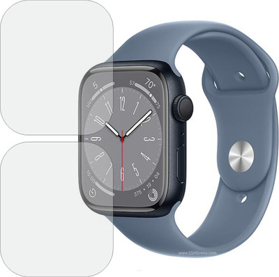 ZINGTEL Edge To Edge Screen Guard for APPLE WATCH SERIES 8 ALUMINUM 41MM GPS PLUS CELLULAR(Pack of 2)