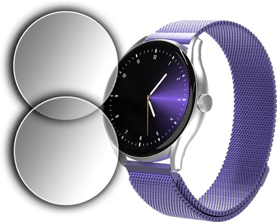 EJZATI Edge To Edge Screen Guard for FITSHOT ASTER SMARTWATCH(Pack of 2)