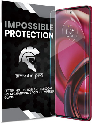 ArmourPro Edge To Edge Screen Guard for Motorola Edge 30 Fusion, Edge 30 Fusion, Moto Edge 30 Fusion, ( Not a Tempered Glass, it’s a Nano Fiber Unbreakable Membrane)(Pack of 1)