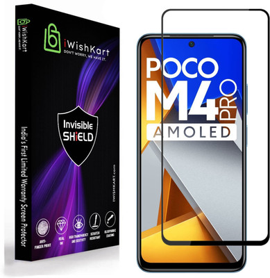 iWishKart Edge To Edge Screen Guard for POCO M4 Pro, ( NOT for POCO M4 Pro 5G ), 6.43 inch (16.33 cm)(Pack of 1)