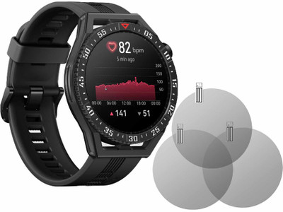 YCHROZE Edge To Edge Screen Guard for Huawei Watch GT 3 SE(Pack of 3)