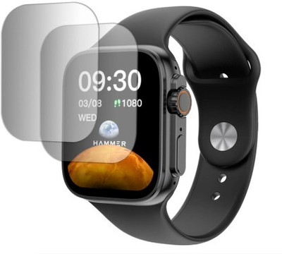 SUNMOON WATCHH Edge To Edge Screen Guard for Hammer Pulse X 0.111(Pack of 2)
