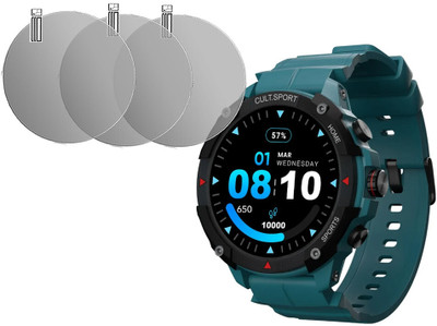 YCHROZE Edge To Edge Screen Guard for Cult Sport Ranger XR(Pack of 3)