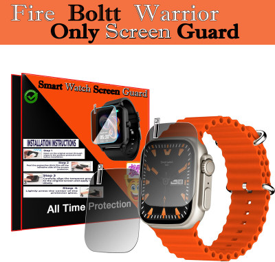 HIDEOUS Edge To Edge Screen Guard for Fire-Boltt Warrior(Pack of 2)