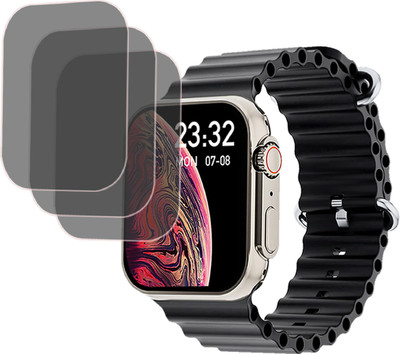 EJZATI Edge To Edge Screen Guard for GIZMORE VOGUE SMARTWATCH(Pack of 3)