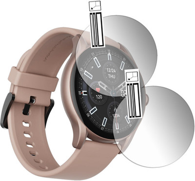 hirdesh Edge To Edge Screen Guard for boAt Lunar Connect Ace SMARTWATCH(Pack of 2)