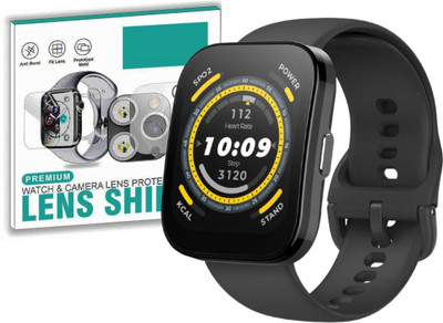S9HUB Edge To Edge Screen Guard for Amazfit Bip 5 Smartwatch(Pack of 1)