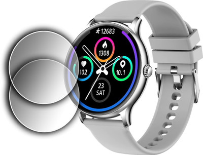 ejzatex Edge To Edge Screen Guard for FIRE BOLTT PHOENIX ULTRA SMARTWATCH(Pack of 2)