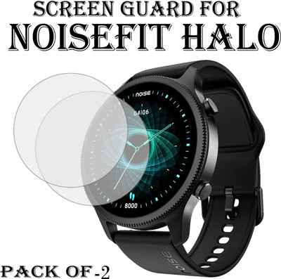 EJZATI Edge To Edge Screen Guard for NOISEFIT HALO SMARTWATCH SCREEN GUARD(Pack of 2)