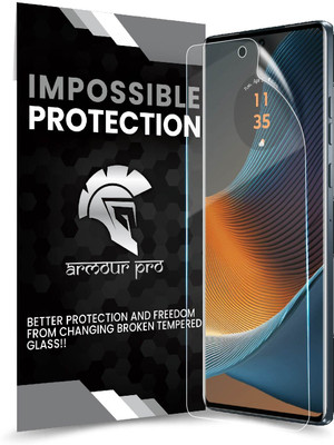 ArmourPro Edge To Edge Screen Guard for MOTOROLA Edge 50 Fusion, MOTOROLA G85 5G, MOTOROLA Edge 50 Fusion, Clear Unbreakable Membrane with Easy Installation(Pack of 1)