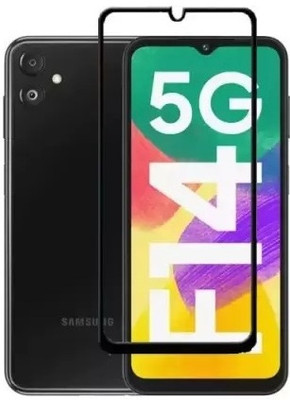 A-Allin1 Edge To Edge Screen Guard for Samsung Galaxy F14 5G, Toughened glass has transparency(Pack of 1)