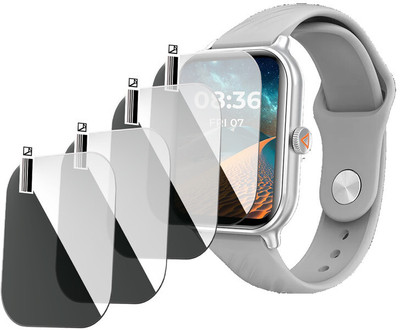 daffin Edge To Edge Screen Guard for beatXP Unbound Nova 1.96”(Pack of 4)