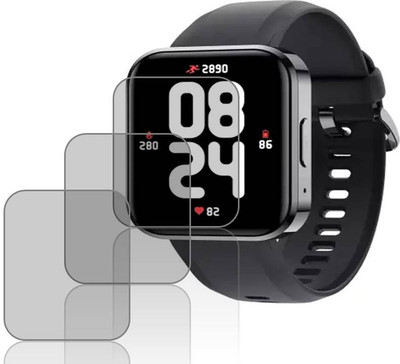 siglaciz Edge To Edge Screen Guard for DIZO Watch D Talk smart watch(Pack of 2)