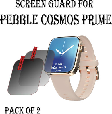 EJZATI Edge To Edge Screen Guard for PEBBLE COSMOS PRIME SMARTWATCH(Pack of 2)