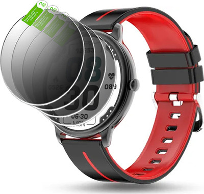 HIDEOUS Edge To Edge Screen Guard for PEBBLE Unisex Magnum 1.43(Pack of 4)