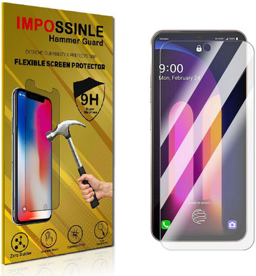 Enlinea Edge To Edge Screen Guard for LG V60 ThinQ 5G UW Front (Glossy)(Pack of 1)