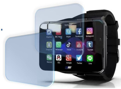 siglaciz Edge To Edge Screen Guard for PACK OF 2 Android Smart Watch(Pack of 1)