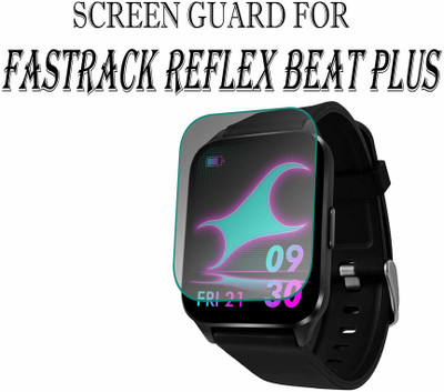 YCHROZE Edge To Edge Screen Guard for Fastrack Reflex Beat+ 1.69(Pack of 1)