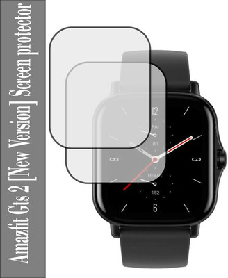 RapTag Edge To Edge Screen Guard for T&3 Amazfit GTS 2 New Version Smartwatch(Pack of 2)