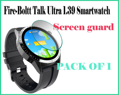 HIDEOUS Edge To Edge Screen Guard for Fire-Boltt Talk Ultra(Pack of 1)