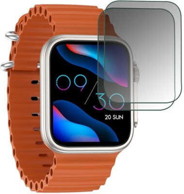 Aleena Edge To Edge Screen Guard for Fire Boltt SMARTWATCH 0.721(Pack of 2)