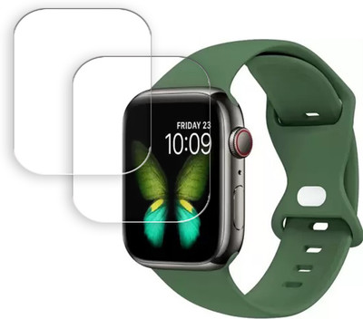 SOMTONE Edge To Edge Screen Guard for THE MOBILE POINT 1.8 inch SMARTWATCH SCREEN GUARD(Pack of 2)