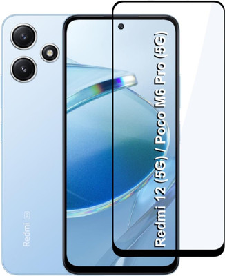 its me Edge To Edge Screen Guard for Redmi 12 5G & POCO M6 PRO(Pack of 1)