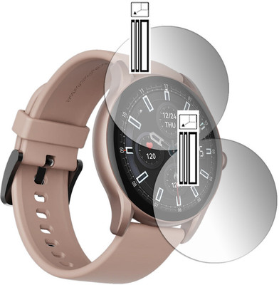 DOUMOF Edge To Edge Screen Guard for SMARTWATCH boAt Lunar Connect Ace(Pack of 2)