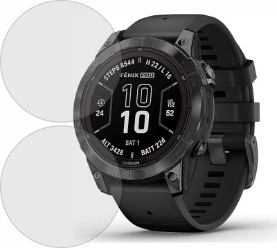 TELTREK Edge To Edge Screen Guard for Garmin Fenix 7X Pro Sapphire Solar 51 mm(Pack of 2)