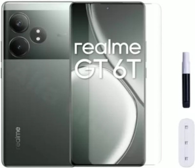 Mobtech Edge To Edge Screen Guard for Realme GT 6T 5G(Pack of 1)