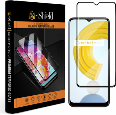 MS-Shield Edge To Edge Screen Guard for Realme C21(Pack of 1)