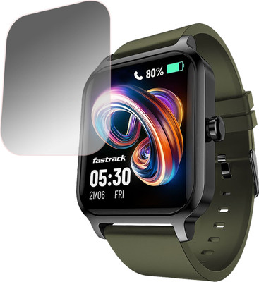 ejzatex Edge To Edge Screen Guard for FASTRACK REVOLTT FS1 PRO SMARTWATCH(Pack of 1)